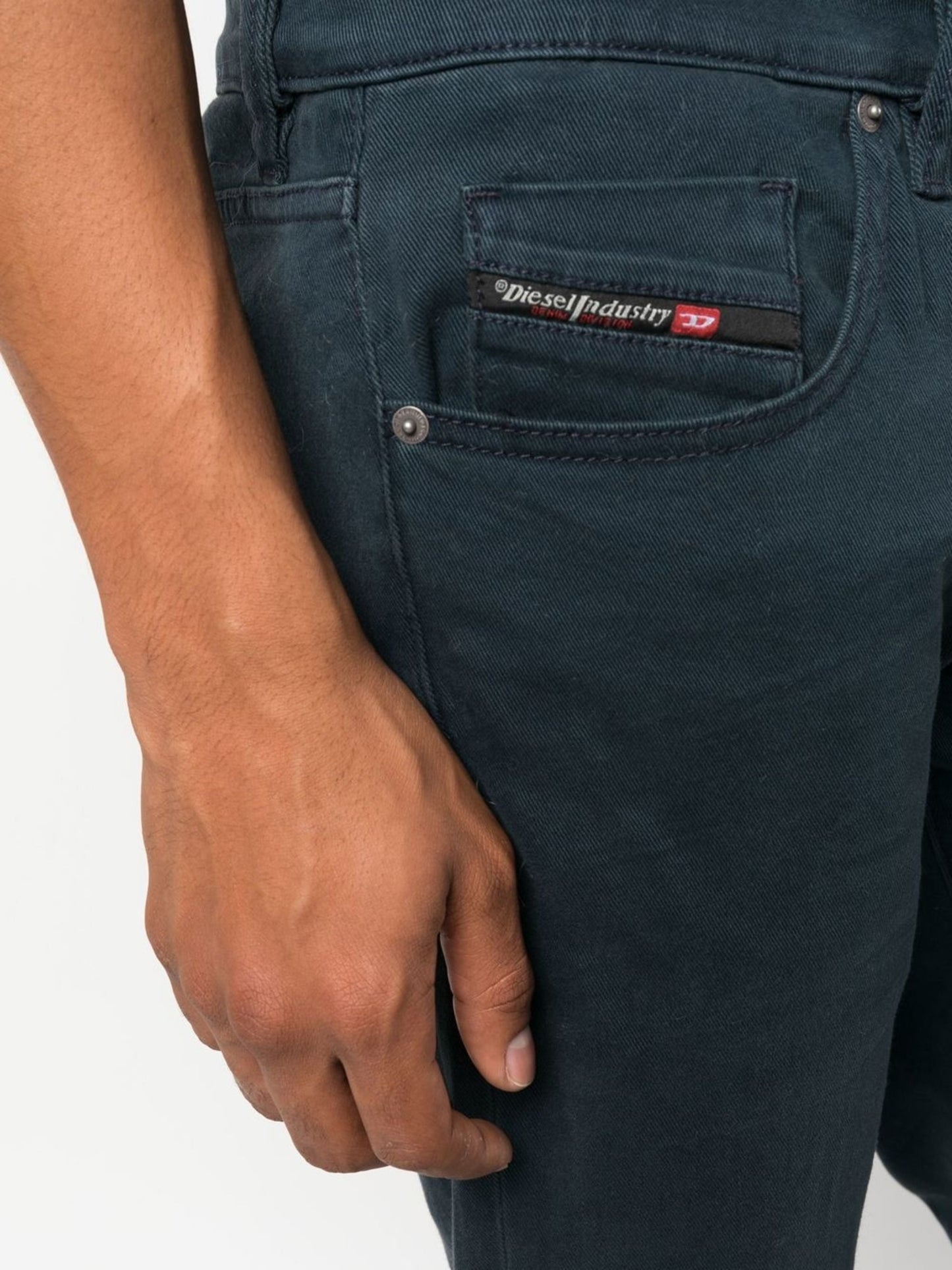Diesel D-Strukt 0QWTY slim-cut jeans