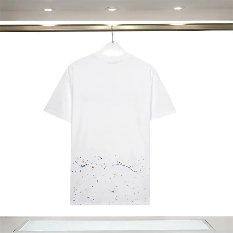 Balenciaga White Tee Paint Splattered