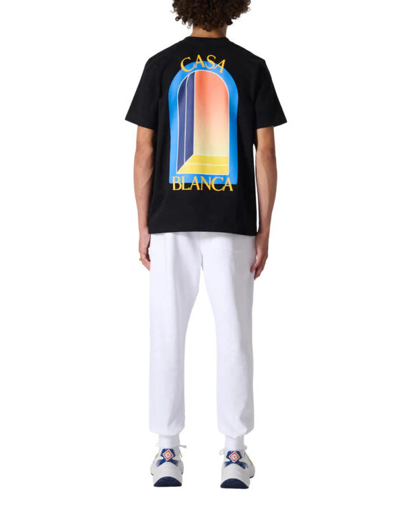 Casablanca Black ‘L’Arche De Nuit’ T-Shirt