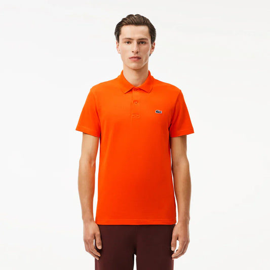 Lacoste Regular fit cotton blend polo shirt