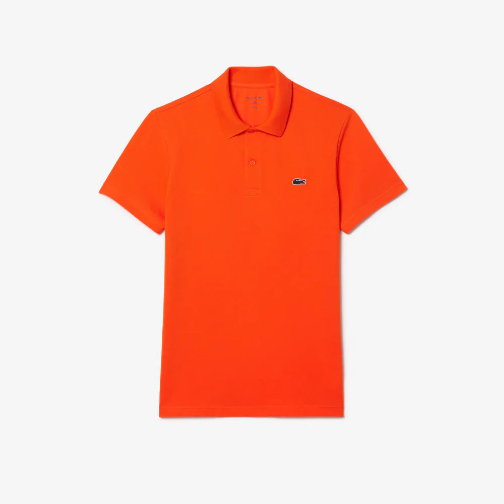 Lacoste Regular fit cotton blend polo shirt
