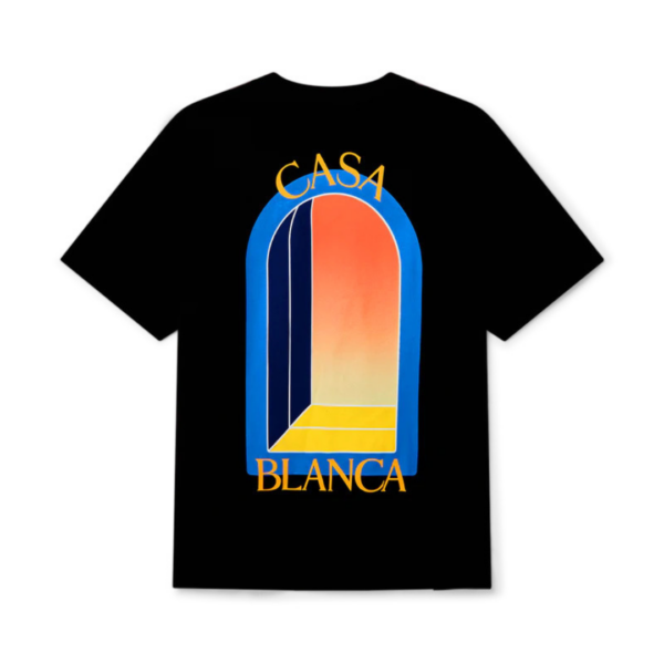 Casablanca Black ‘L’Arche De Nuit’ T-Shirt