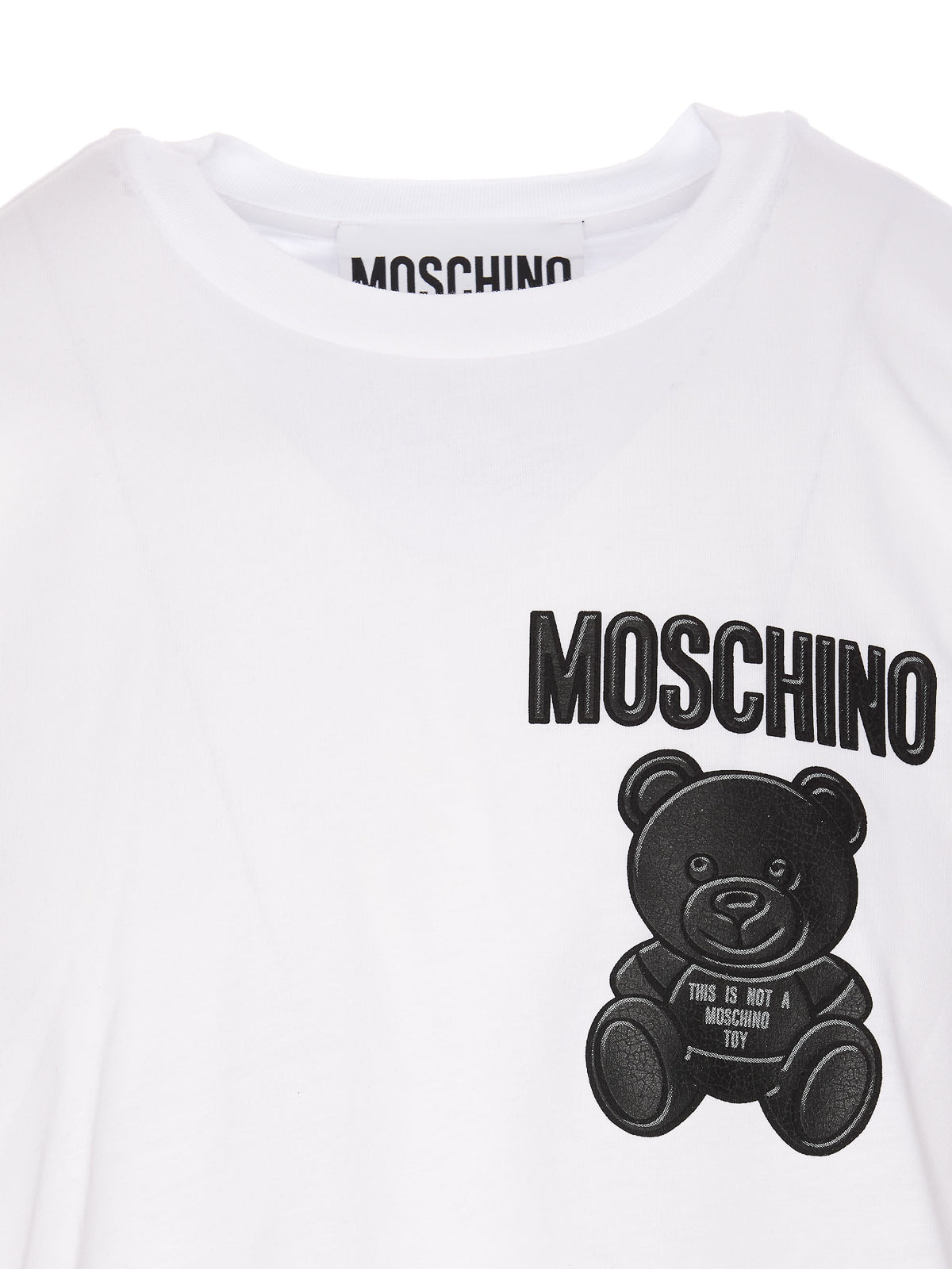 Moschino Teddy Bear Printed Crewneck T-Shirt