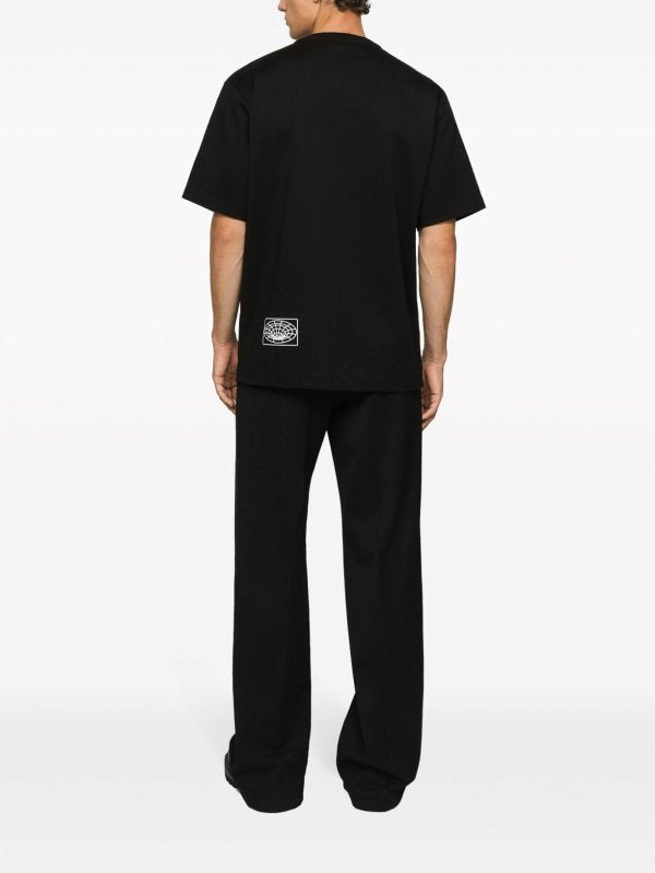 Dolce & Gabbana Logo-Embroidered T-Shirt Embroidered Logo