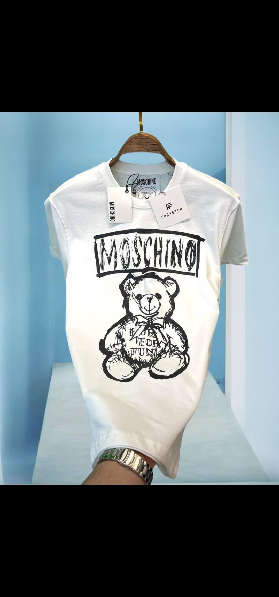 Moschino teddy bear cotton T-shirt