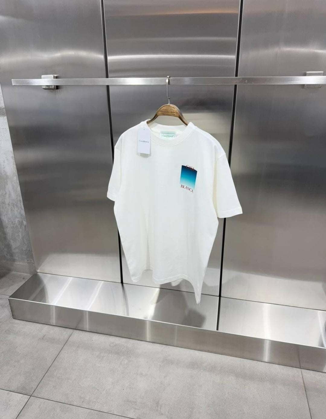 Casablanca Tennis Club Icon T-Shirt 'Black'