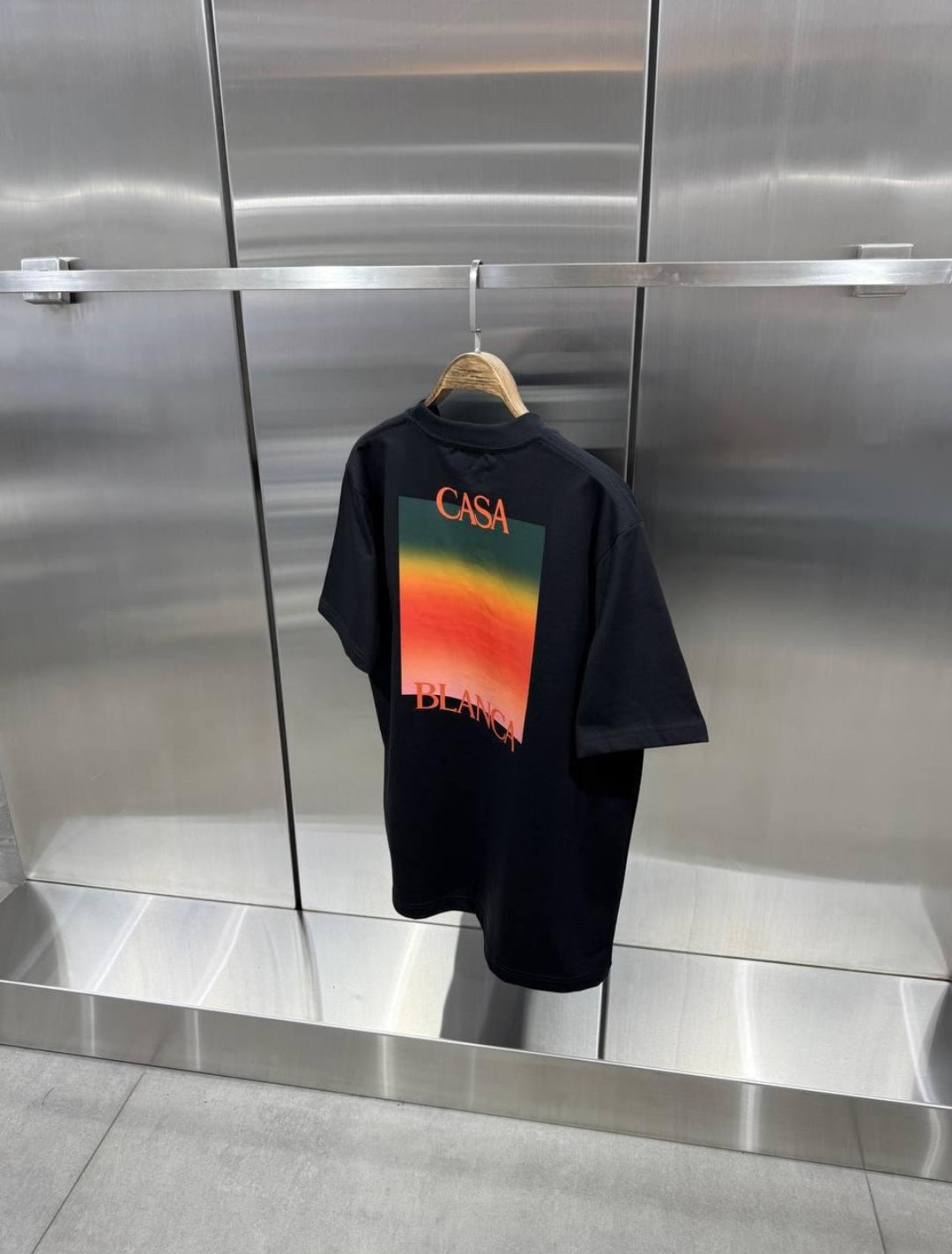 Casablanca Tennis Club Icon T-Shirt 'Black'