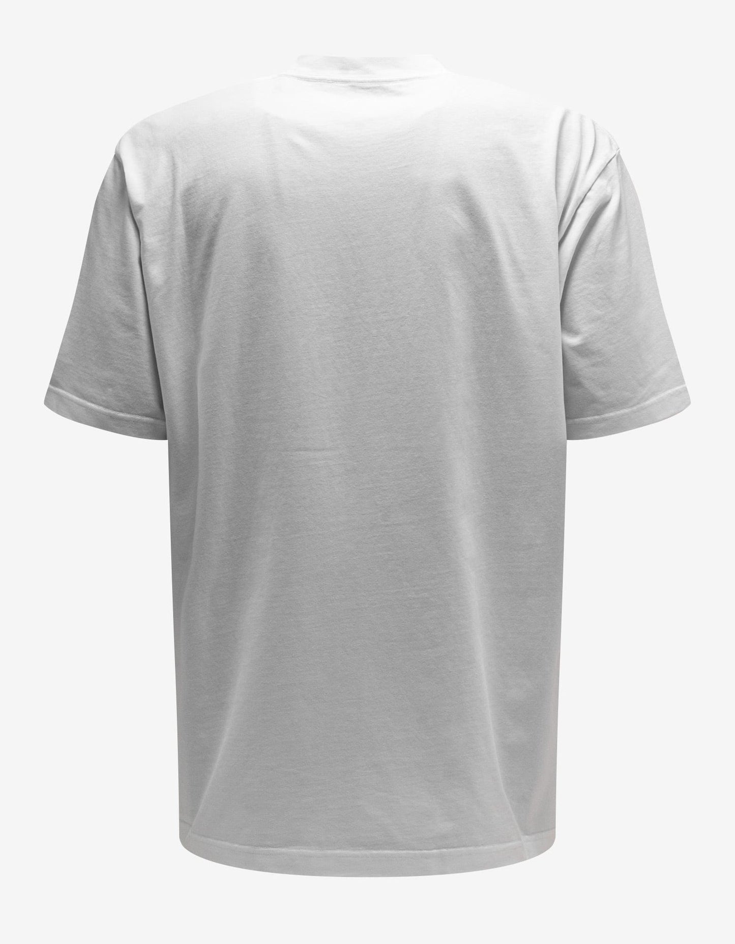 Balenciaga White GITD Lion's Laurel Boxy T-Shirt