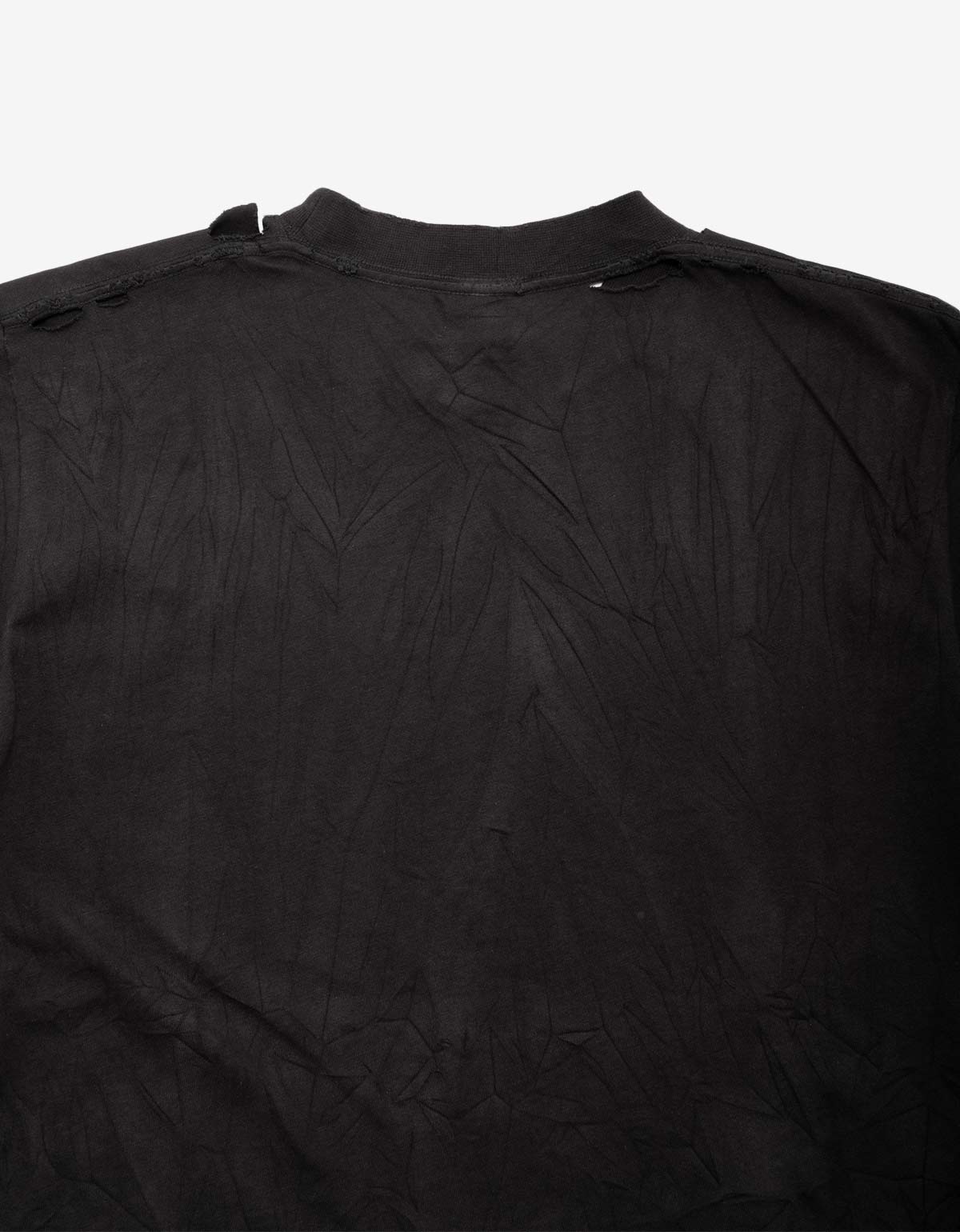 Balenciaga Black Planet Earth Print T-Shirt