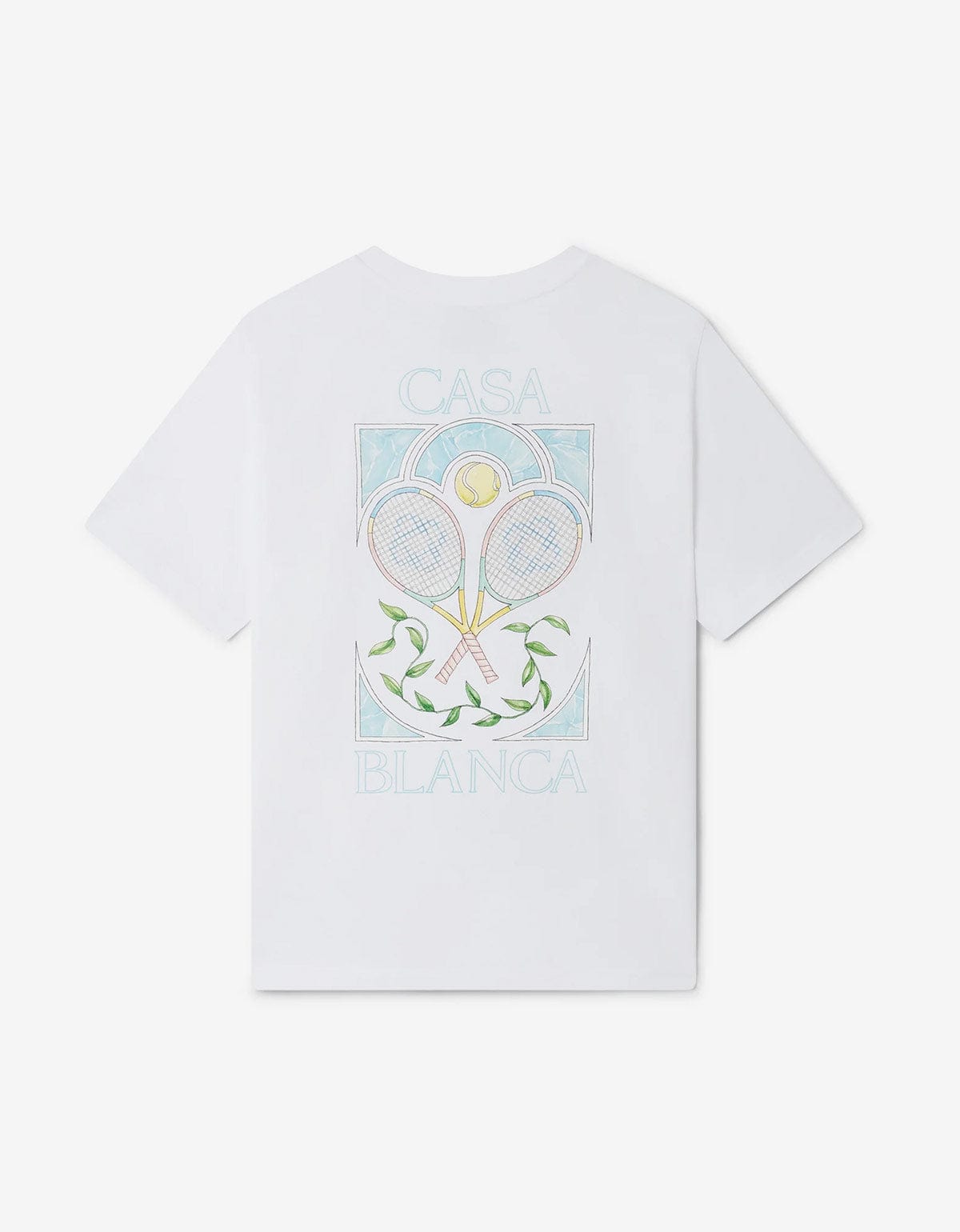 Casblanca White Tennis Pastelle T-Shirt