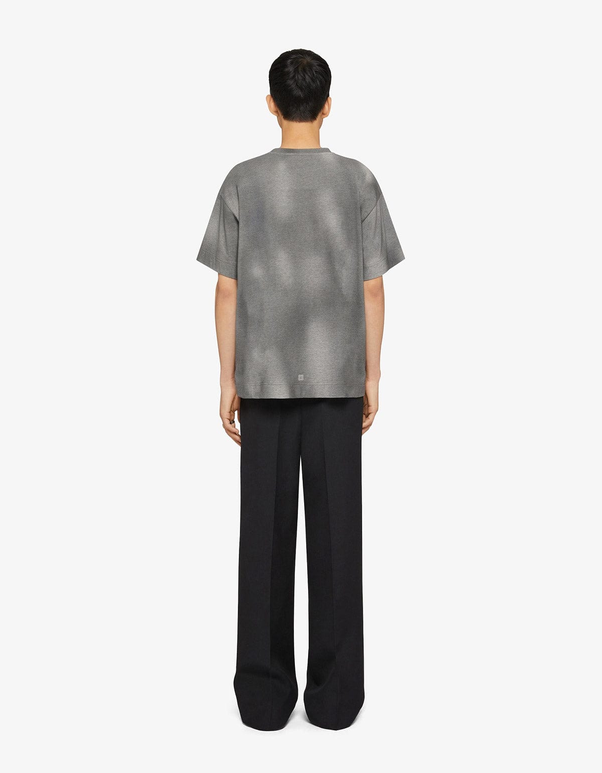 Givenchy Black GVCY Flower Print T-Shirt
