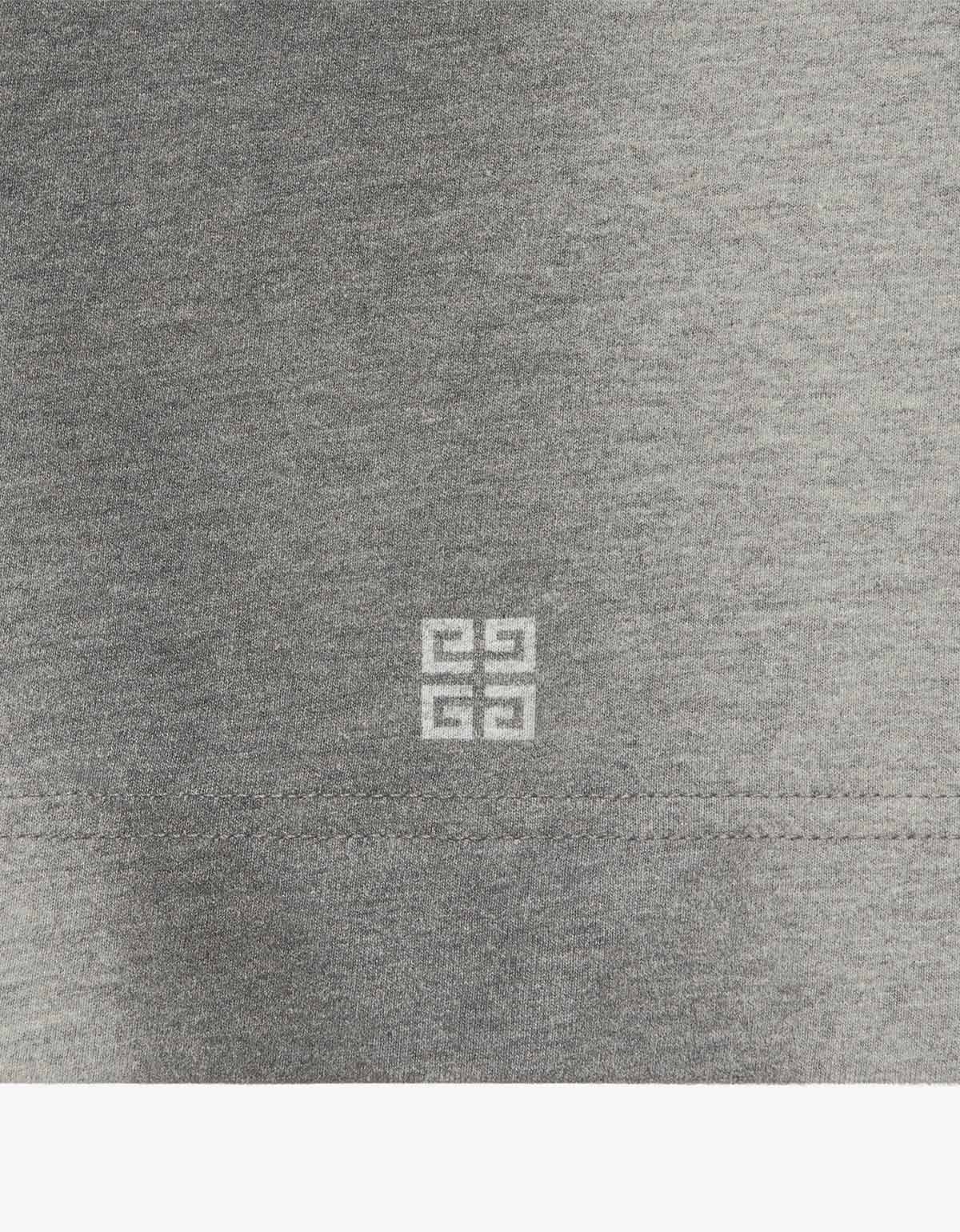 Givenchy Black GVCY Flower Print T-Shirt
