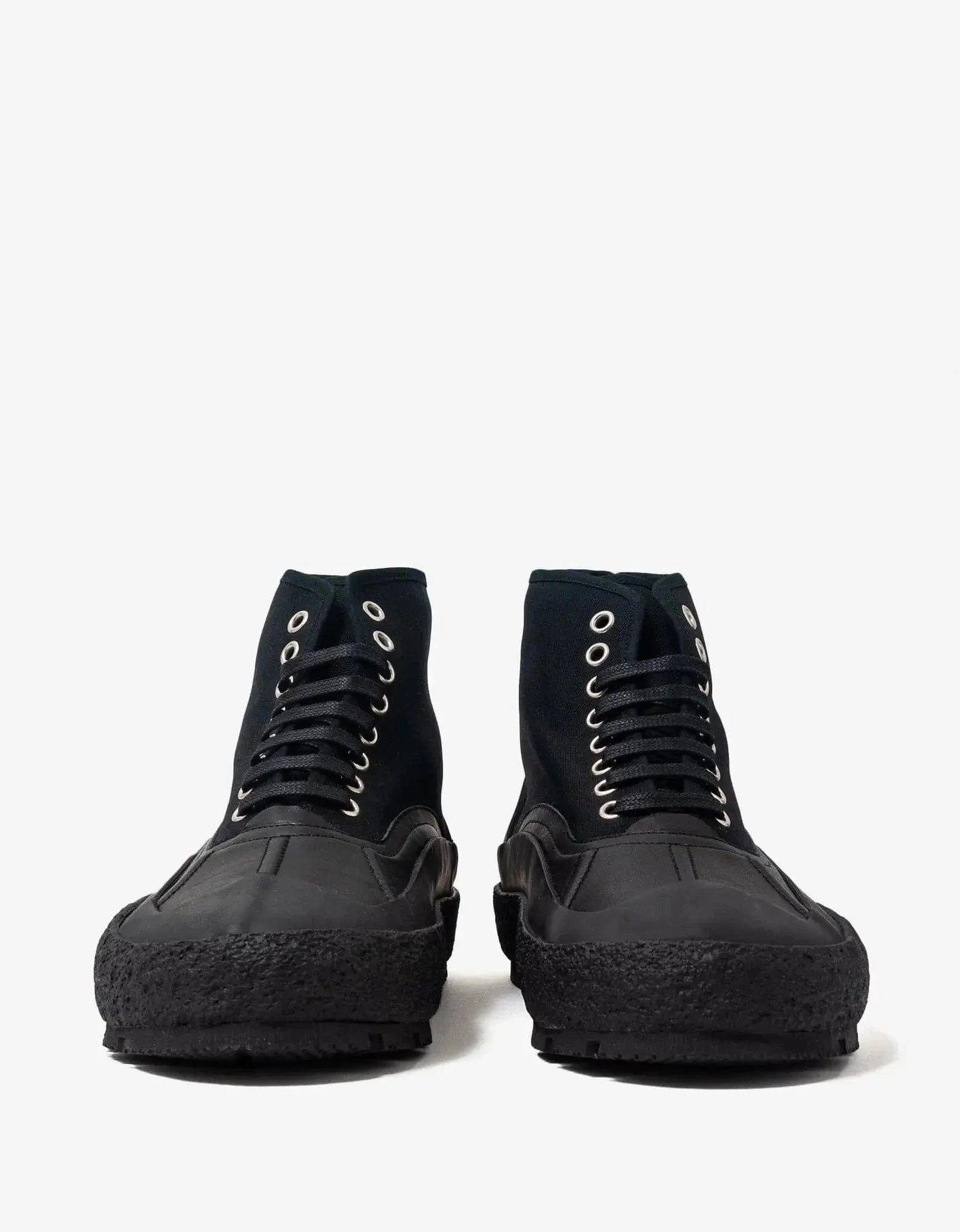 Jil Sander Black High Top Trainers