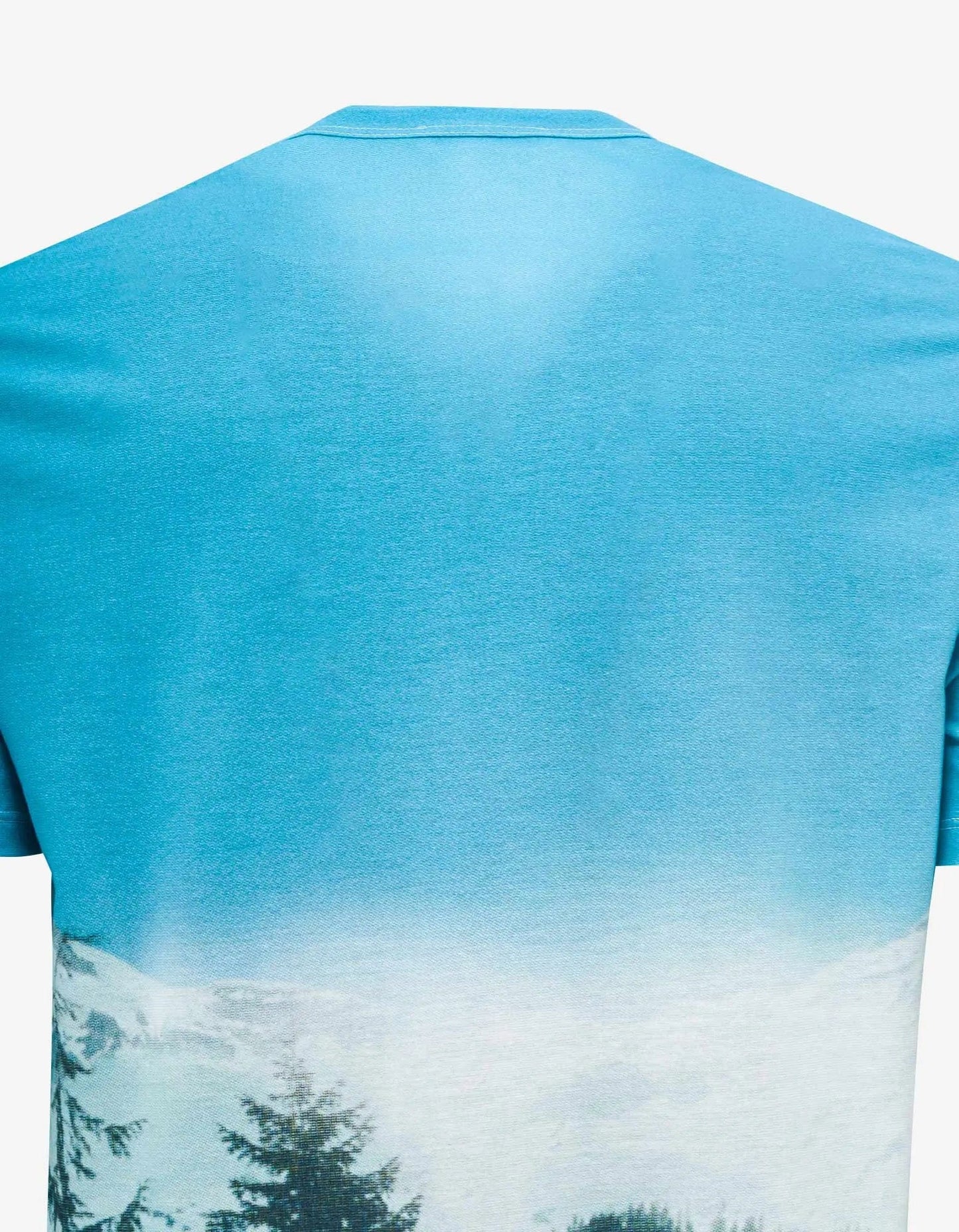 Jil Sander Blue All-Over Print T-Shirt