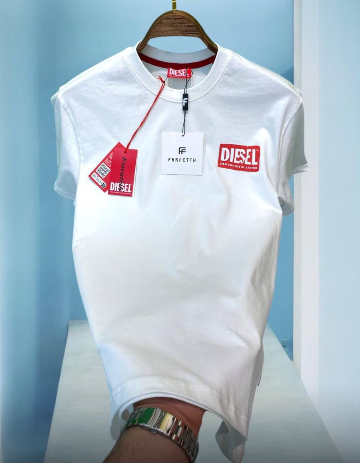 Diesel T-Just Waf Short Sleeve T-Shirt