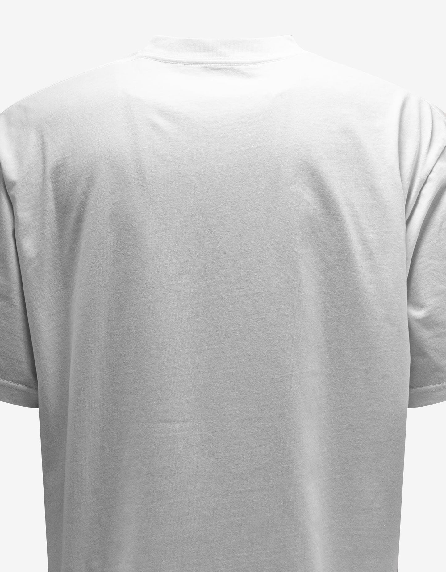 Balenciaga White GITD Lion's Laurel Boxy T-Shirt