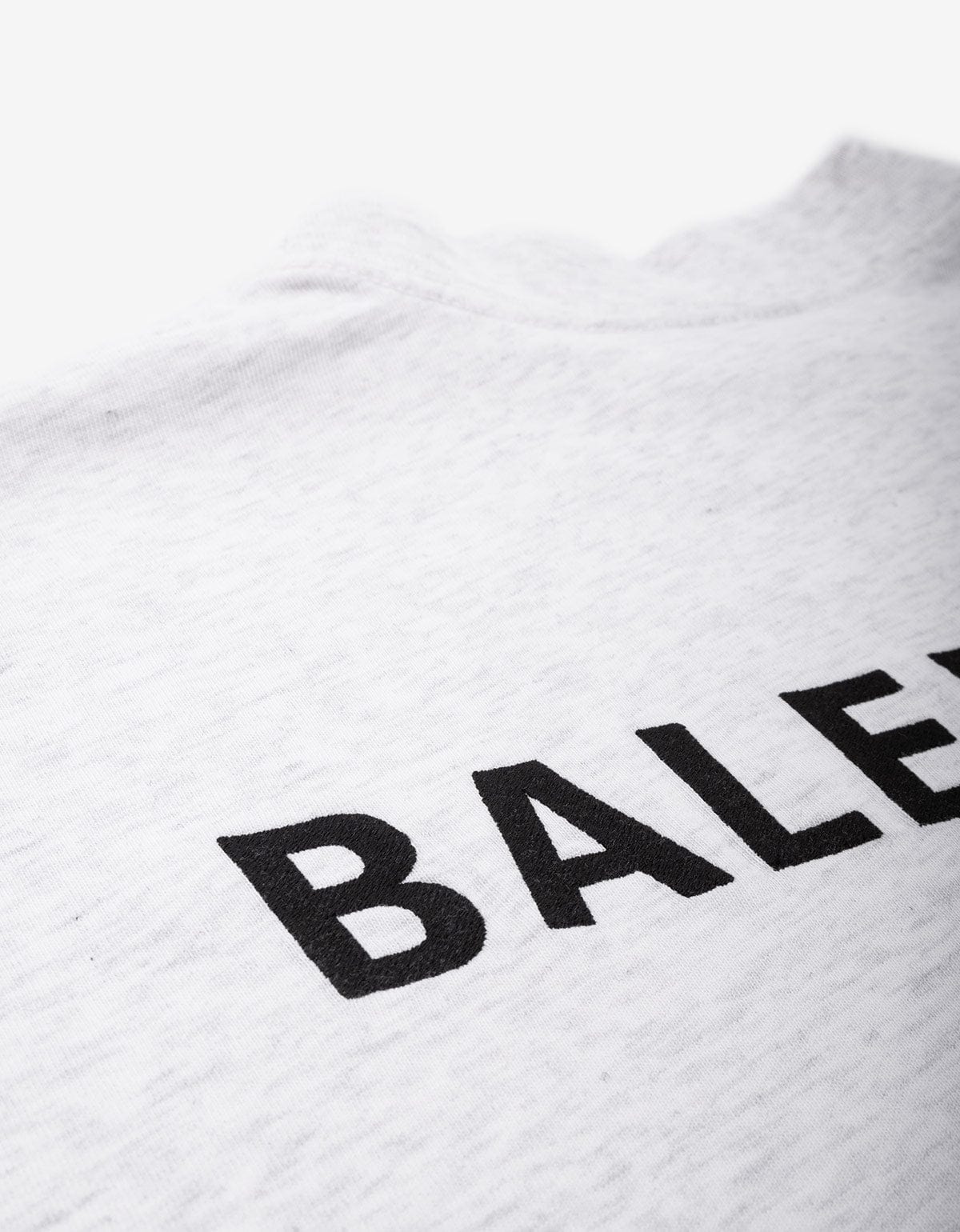 Balenciaga Grey Logo Medium Fit T-Shirt