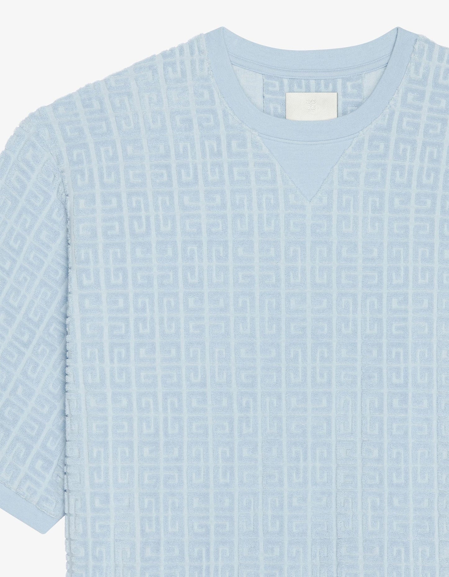 Givenchy Blue 4G Towelling T-Shirt